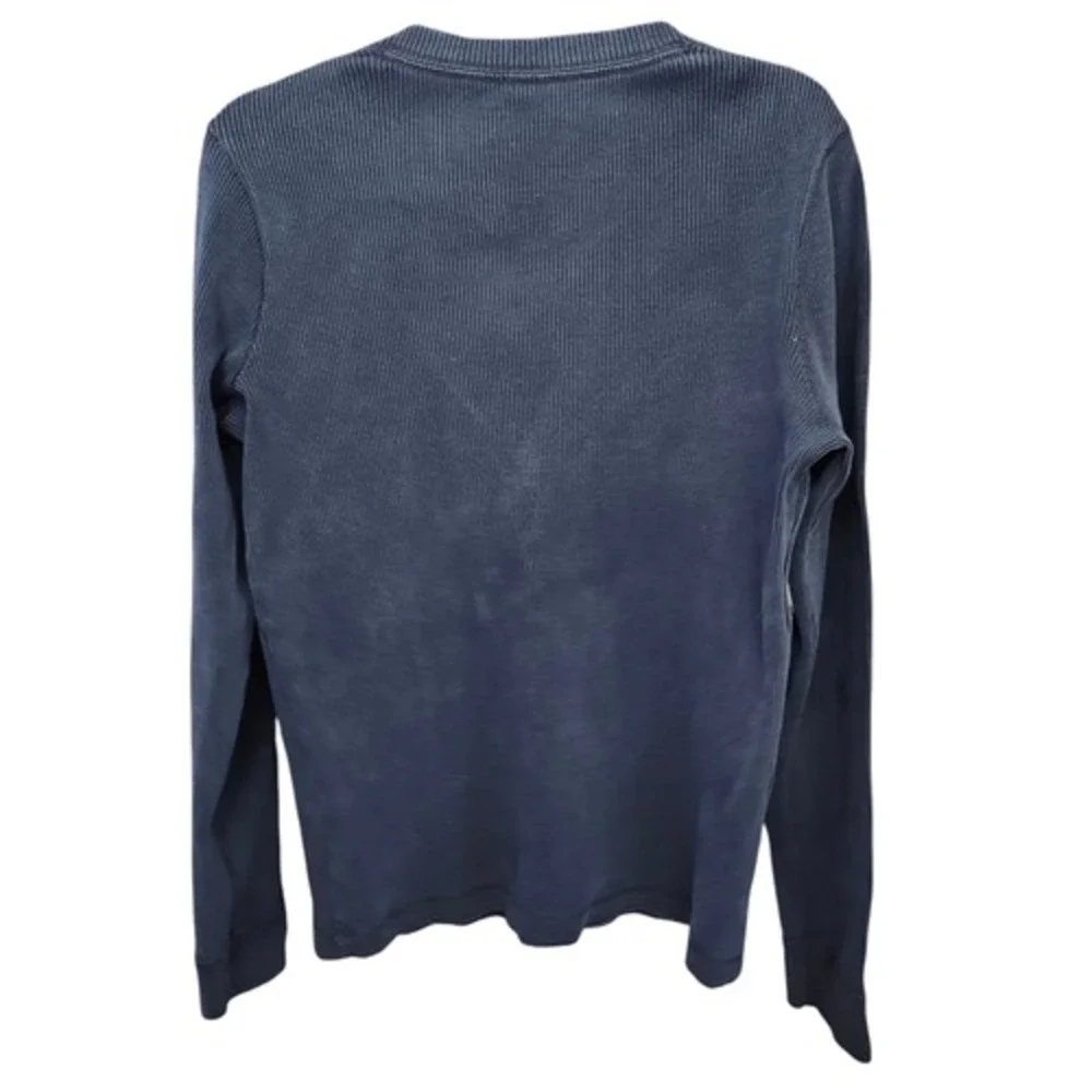 Abercrombie and Fitch Men's‎ Blue v-neck long sleeve pullover sweater Sz LG